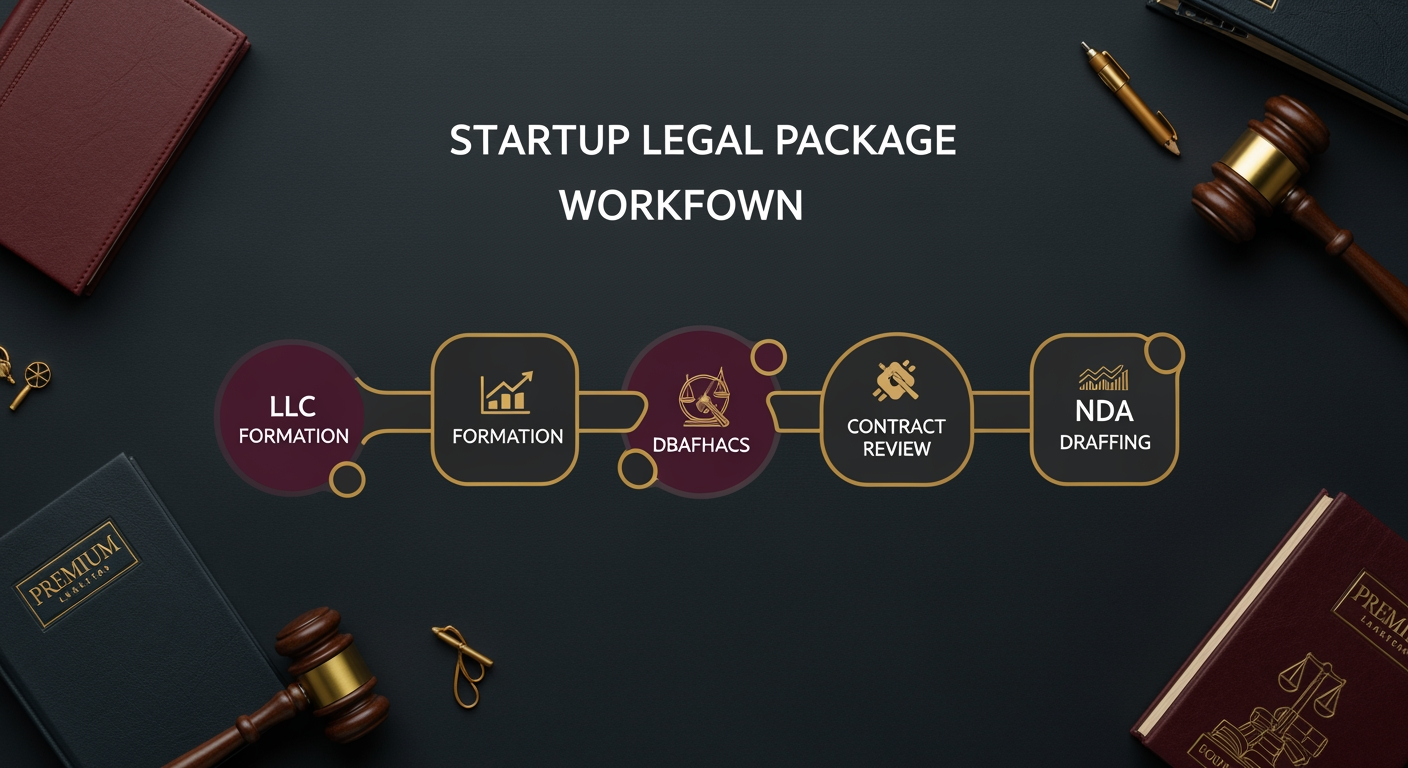 Startup formation workflow